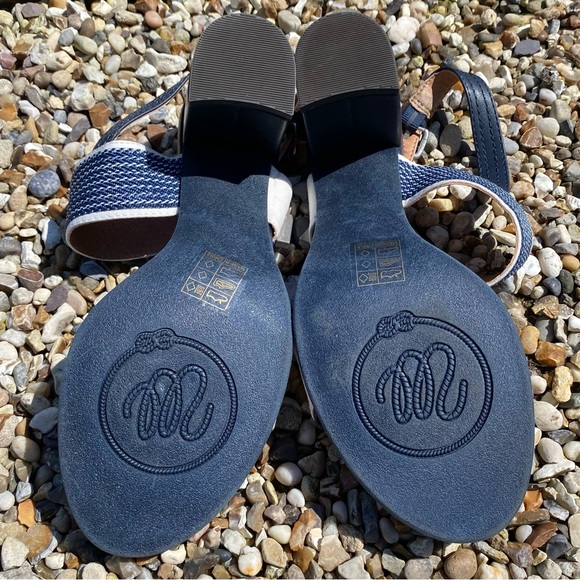 BNWT Boxed Wrangler Size 6 Sunny Dayla Block Heeled Sandals White Chunky Straps - Picture 14 of 15